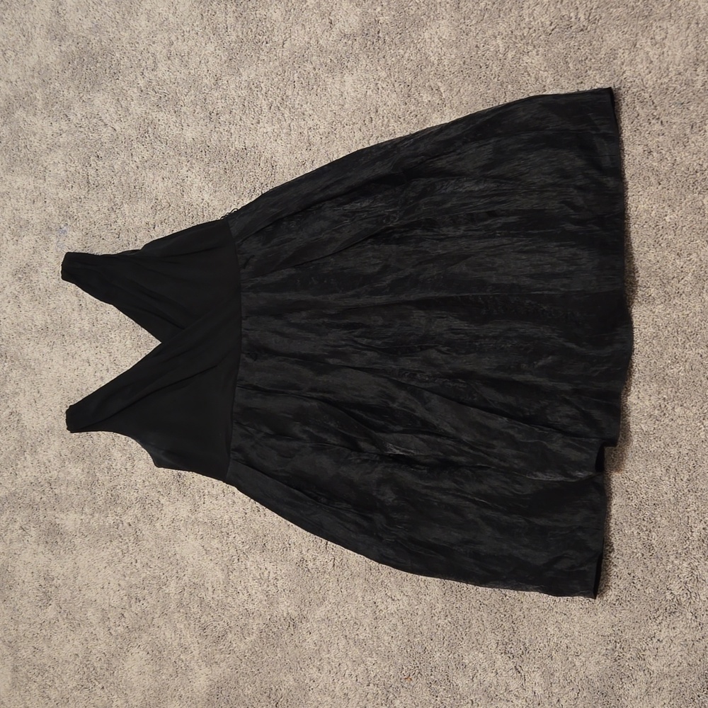 Adrianna Papell Women Black Cocktail Dress - Size 18W